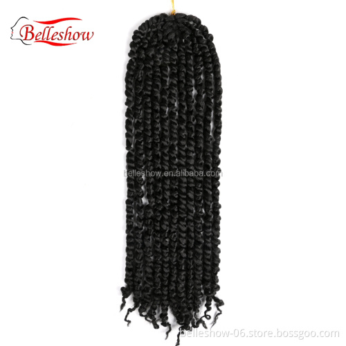 Wholesale Long Ombre Twist Crochet Loop pre twisted passion twist